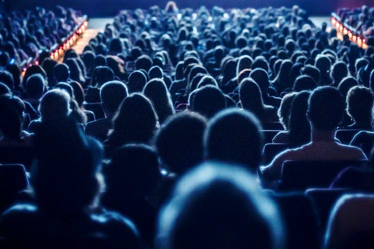 Crowd,Audience,People,Blue,Performance,Event,Concert,Rock concert