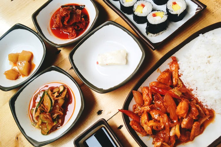 Dish,Food,Cuisine,Ingredient,appetizer,Banchan,Side dish,Meal,Kimchi,Produce