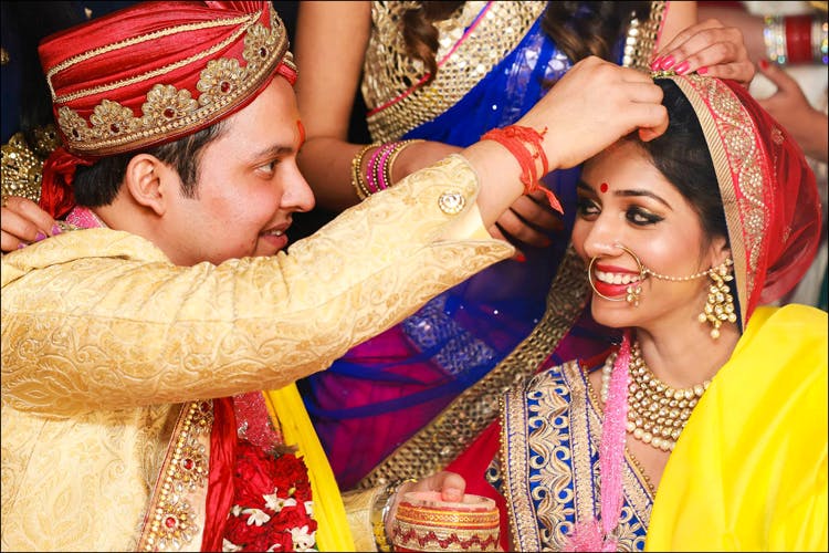 Marriage,Ceremony,Tradition,Event,Sari,Yellow,Mehndi,Ritual,Design,Bride