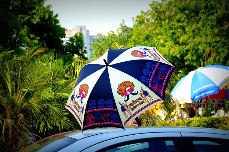 Umbrella,Daytime,Majorelle blue,World,Fun,Fashion accessory,Plant,Leisure,Flag