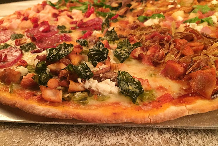 Dish,Pizza,Food,Cuisine,California-style pizza,Pizza cheese,Ingredient,Flatbread,Italian food,Pizza stone