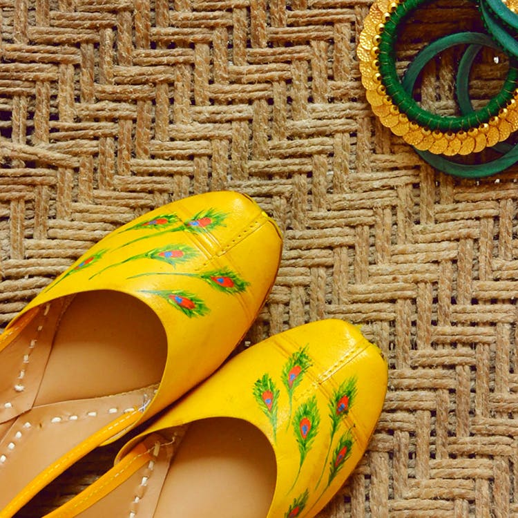 Footwear,Yellow,Green,Shoe