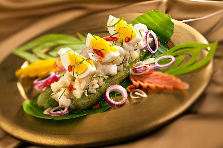 Dish,Cuisine,Food,Salad,Ingredient,Garnish,Produce,Recipe,Ceviche,À la carte food