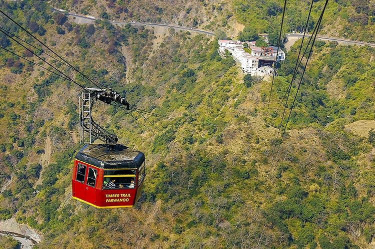 Cable car,Cable car,Aerial photography,Vehicle,Hill station,Photography,Geological phenomenon,Landscape