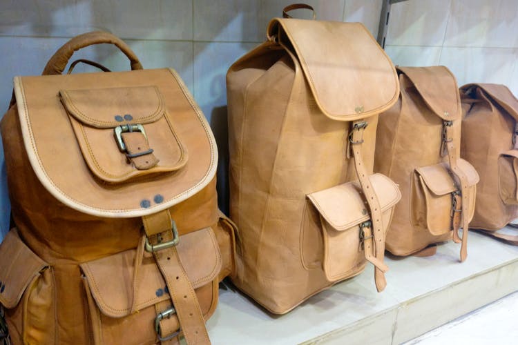 Bag,Leather,Tan,Brown,Hand luggage,Backpack,Khaki,Fashion accessory,Luggage and bags,Handbag