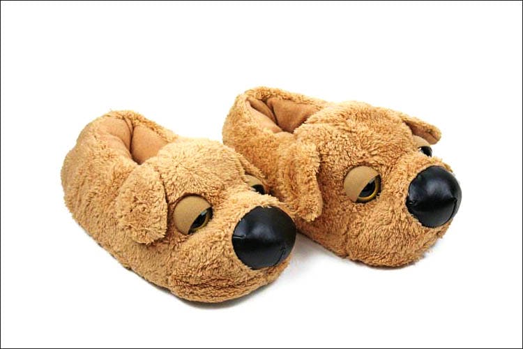 Keep Your Feet Warm This Winter In These Cute, Fuzzy Slippers