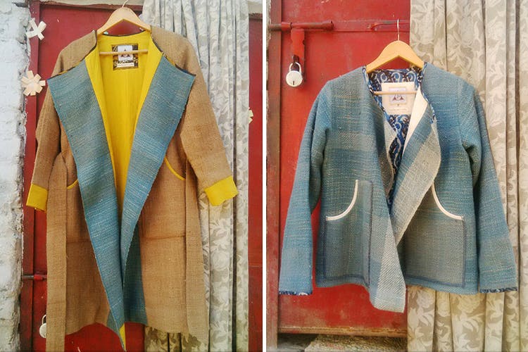 Clothing,Outerwear,Blazer,Clothes hanger,Jacket,Suit,Pattern,Sleeve,Sweater,Pattern