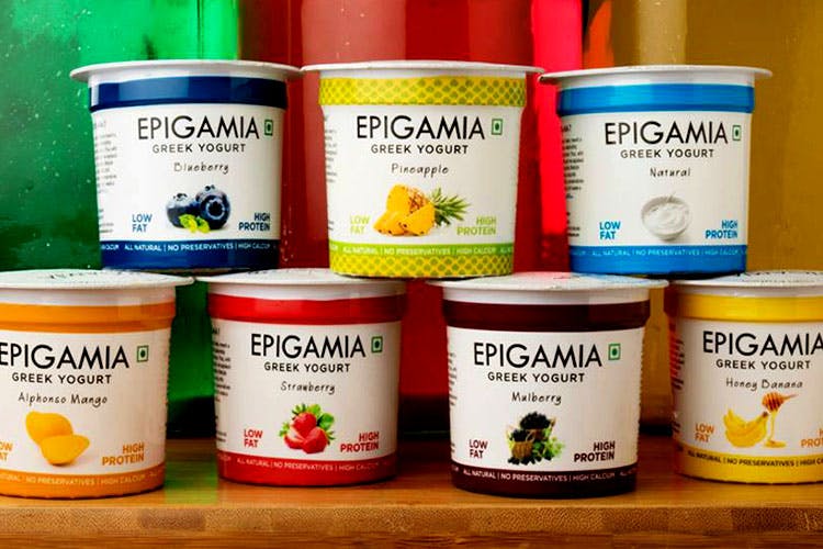 Epigamia yoghurt deals