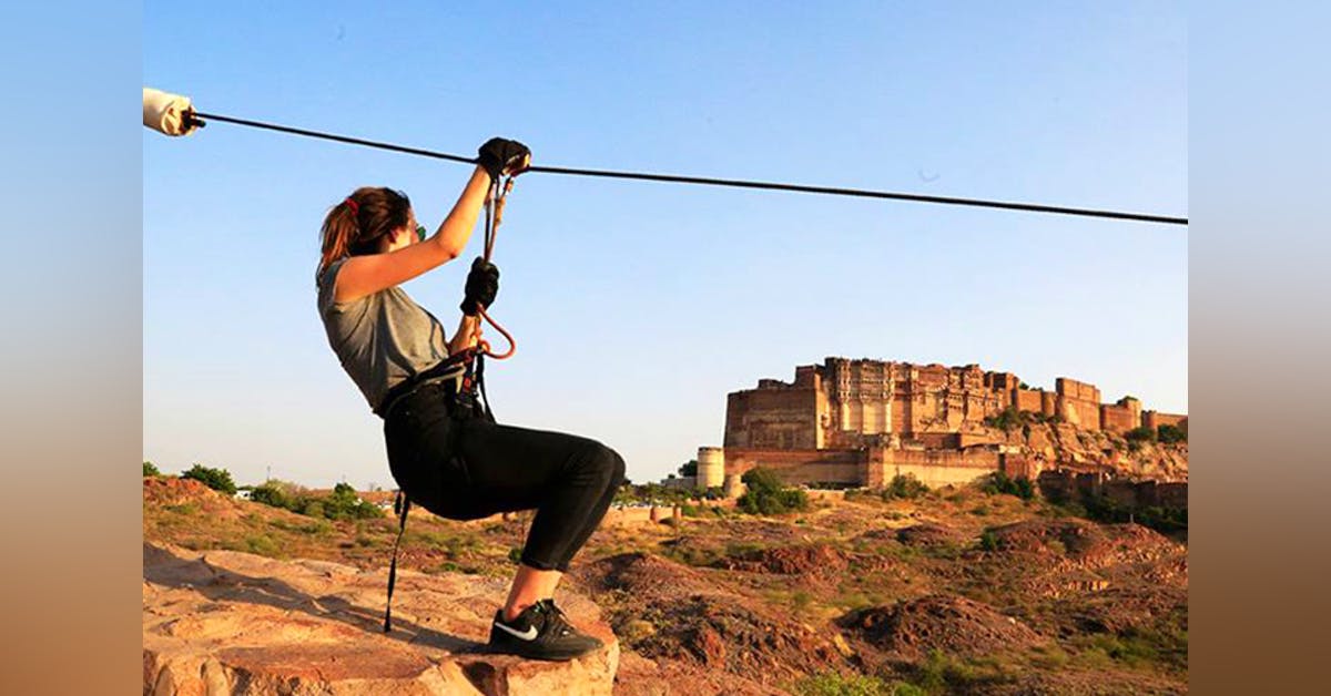 Flying Fox In Mehrangarh Fort, Jodhpur | LBB, Delhi