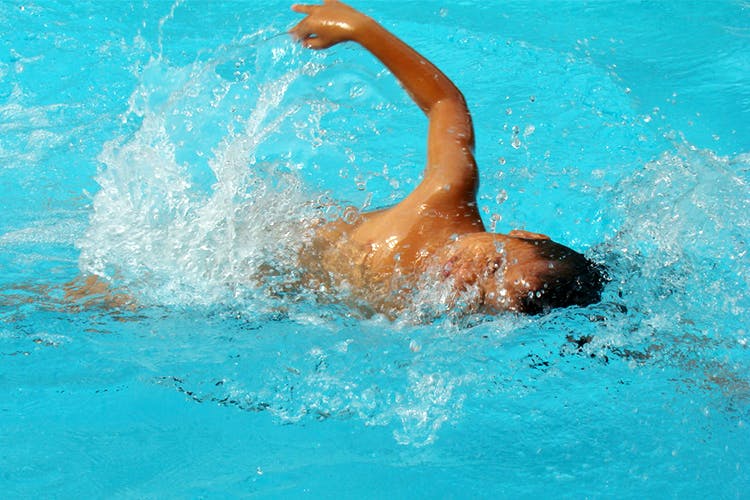 Swimming,Swimmer,Water,Recreation,Freestyle swimming,Individual sports,Leisure,Fun,Sports,Swimming pool
