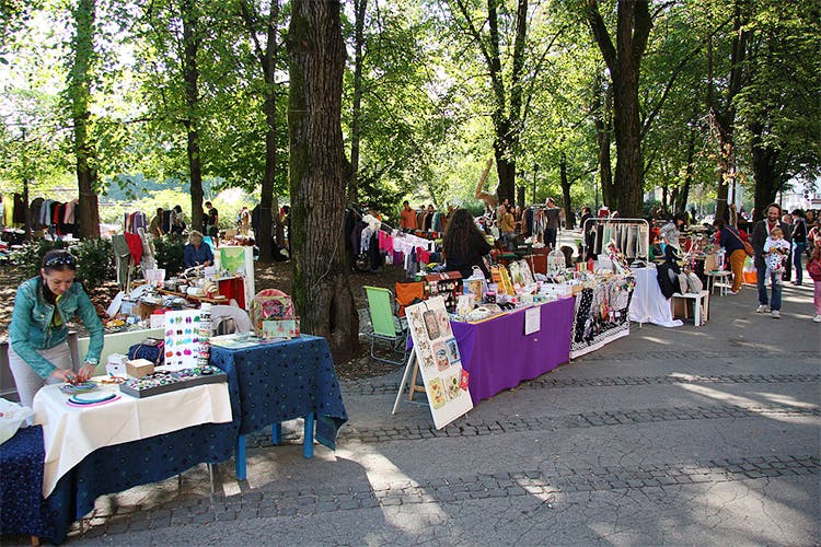 Public space,Community,Event,Spring,Market,Tree,Flea market,Marketplace,Stall,City