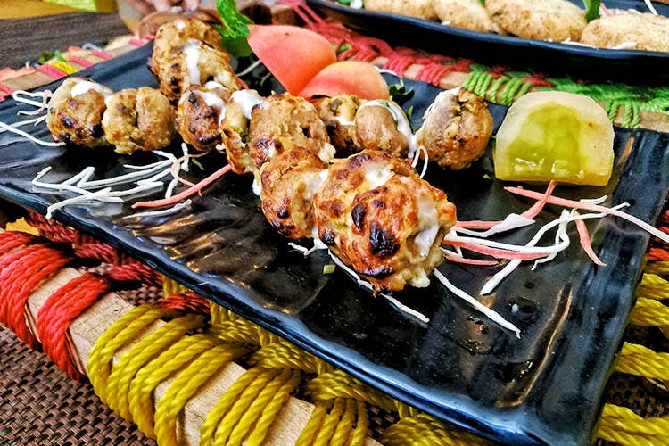 Dish,Cuisine,Barbecue,Food,Brochette,Shashlik,Skewer,Yakitori,Satay,Souvlaki