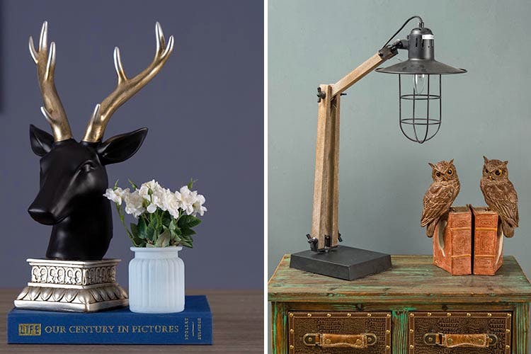 Trophy,Antelope,Sculpture,Antler,Bronze sculpture,Art