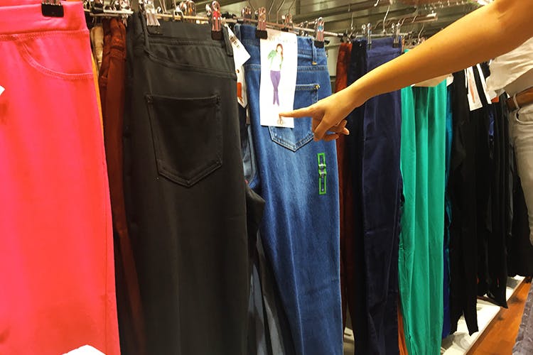 Buy Go Colors Women Solid Ecru Patiala Pants online
