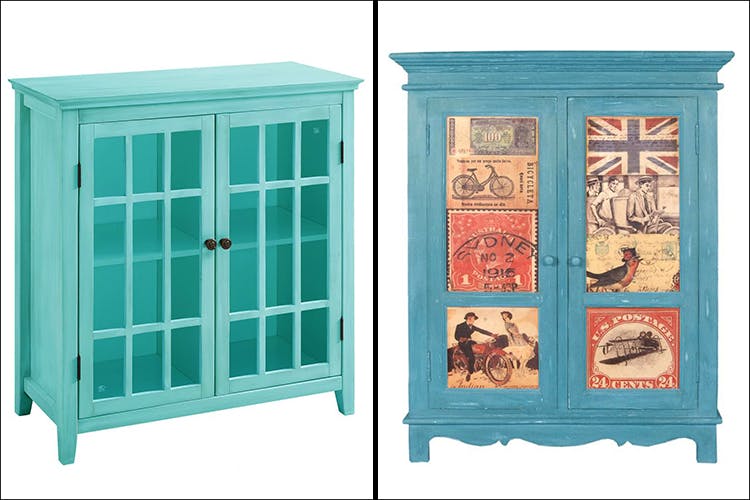 Furniture,Turquoise,Cupboard,Hutch,Cabinetry,Room,Door,China cabinet,Wardrobe