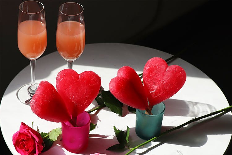 Red,Drink,Petal,Food,Flower,Valentine's day,Plant,Rose,Glass,Cocktail