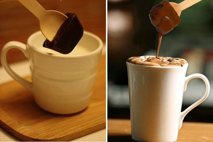 Food,Non-alcoholic beverage,Drink,Cup,Hot chocolate,Chocolate milk,Ingredient,Spoon,Dish,Dessert