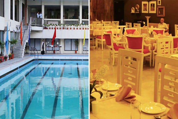 Swimming pool,Property,Leisure centre,Building,Leisure,Room,Interior design,Hotel,Recreation,Resort