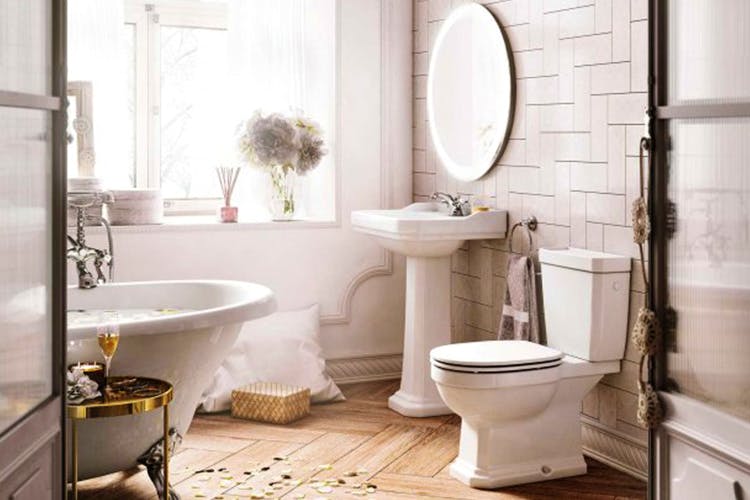 Bathroom,Room,Property,Tile,Interior design,Floor,Plumbing fixture,Wall,Toilet,Tap
