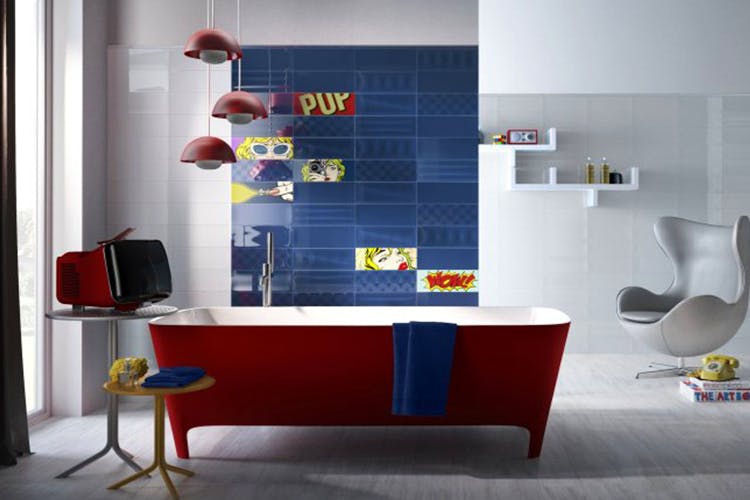 Shelf,Furniture,Room,Blue,Interior design,Product,Wall,Shelving,Floor,Table
