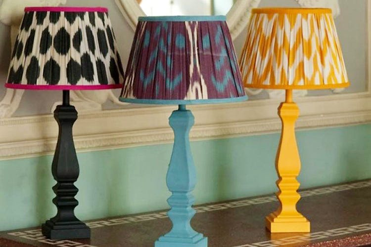 Lampshade,Lighting accessory,Lamp,Room,Lighting,Table,Home accessories,Light fixture,Floor,Furniture