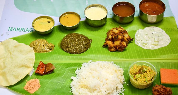 Dish,Food,Cuisine,Sadya,Ingredient,Andhra food,Tamil food,Meal,Vegetarian food,Indian cuisine