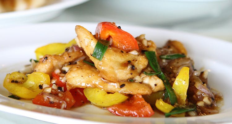 Dish,Cuisine,Food,Ingredient,Kung pao chicken,Shrimp,Produce,Sweet and sour,Staple food,Recipe