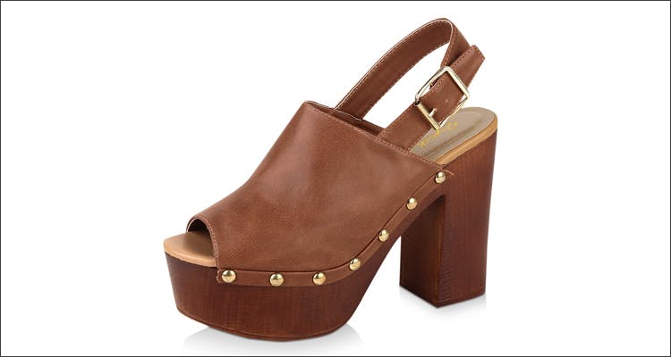 Shaya heeled clog sandals hot sale