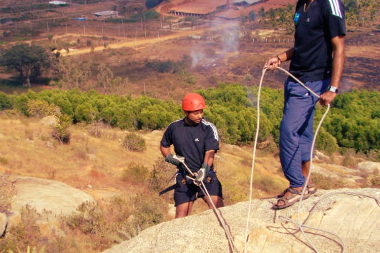 Outdoor Rock Climbing Bangalore