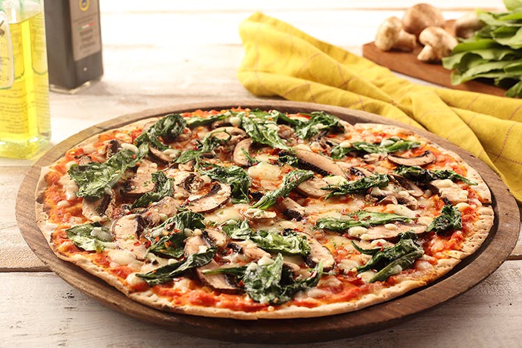 Dish,Food,Cuisine,Pizza,California-style pizza,Flatbread,Ingredient,Italian food,Comfort food,Pizza stone