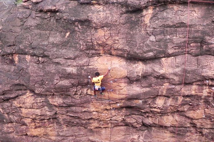 Climbing,Rock,Fault,Formation,Adventure,Bedrock,Geology,Sport climbing,Organism,Outcrop