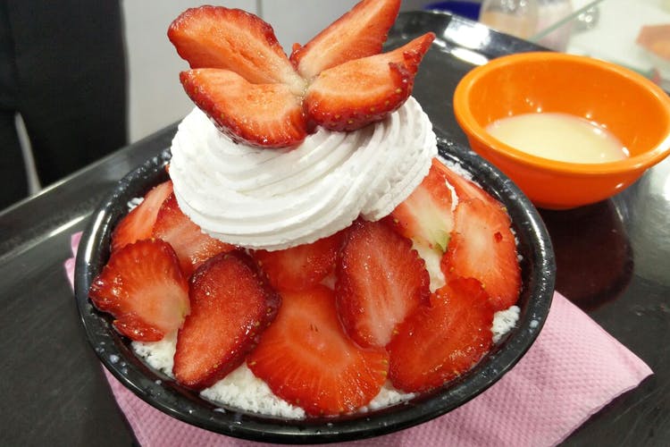 Korean Bingsu Dessert Cafe Little Black Book Bangalore