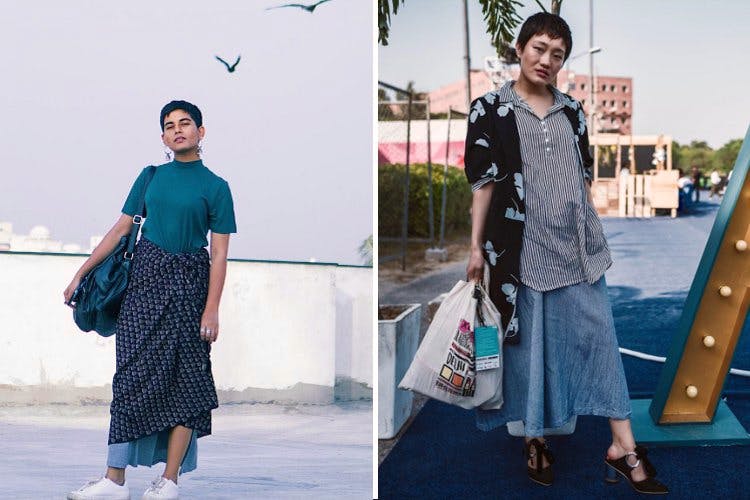 Clothing,Street fashion,Blue,Fashion,Denim,Dress,Footwear,Design,Textile,Shoe