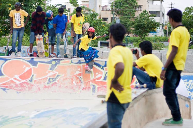 Youth,Yellow,Community,Public space,Leisure,Fun,Recreation,Sport venue,Child,Play