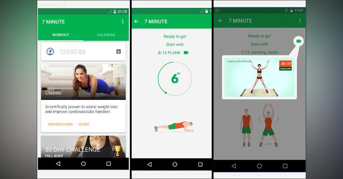 Seven Exercise App Seven | LBB