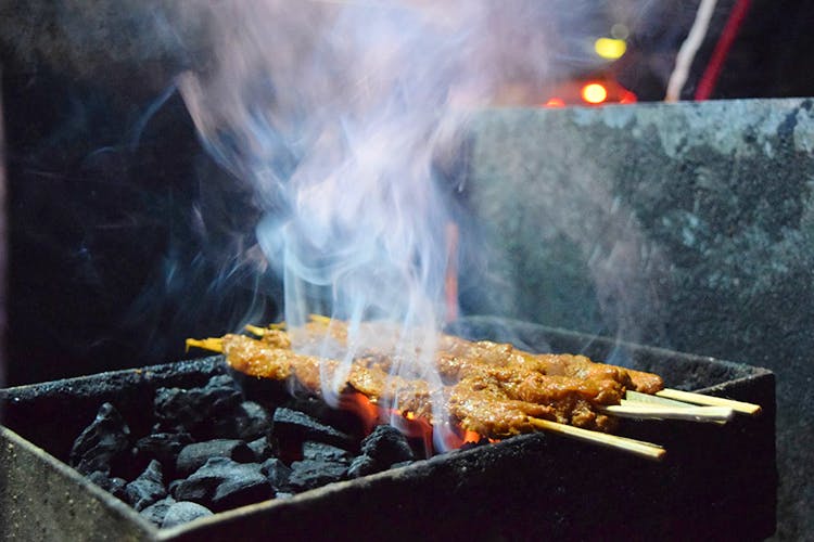Smoke,Barbecue,Grilling,Shashlik,Flame,Cooking,Food,Roasting,Cuisine,Satay