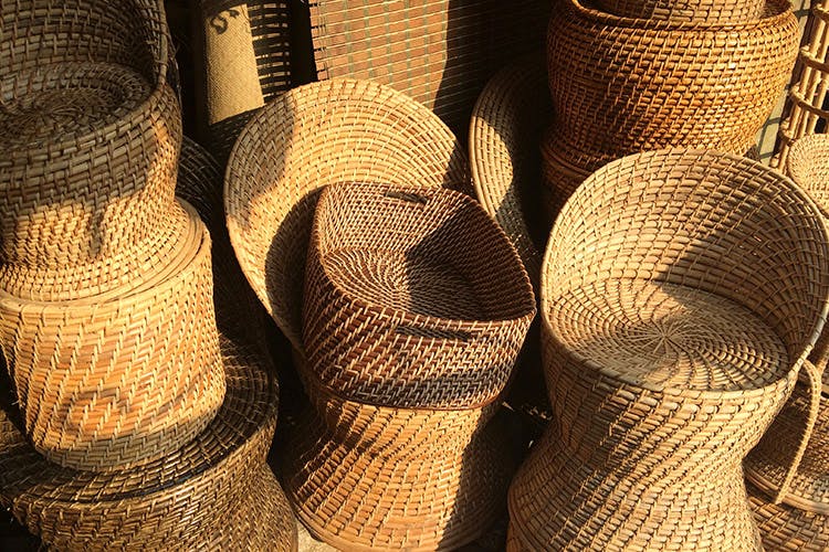 Cane Furniture On Budget Bangalore Little Black Book, Bangalore