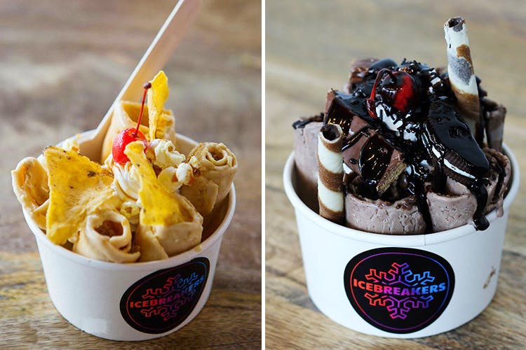 Guava Chilli Or Butterscotch With Nachos: Create Your Own Ice Cream For INR 120