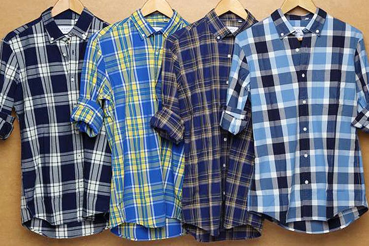 Plaid,Clothing,Pattern,Shirt,Tartan,Sleeve,Dress shirt,Product,Collar,Design