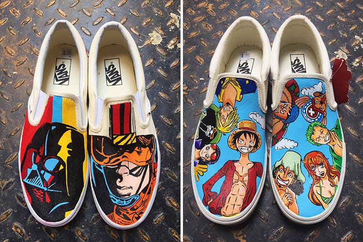 custom art shoes