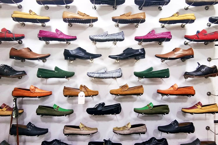 Footwear,Shoe store,Shoe,Collection,Shoemaking