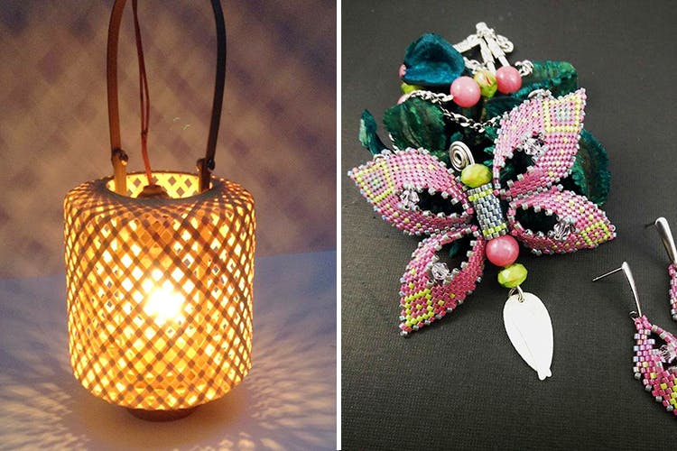 Fashion accessory,Plant,Lantern,Floral design,Home accessories,Flower,Bead,Jewellery