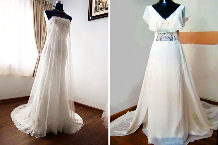 Gown,Clothing,Wedding dress,Dress,White,Bridal party dress,Bridal clothing,Shoulder,Formal wear,Bride