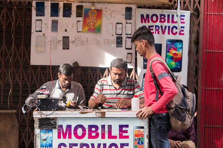 Electronics Market At SP Road Nagarathpete LBB Bangalore 