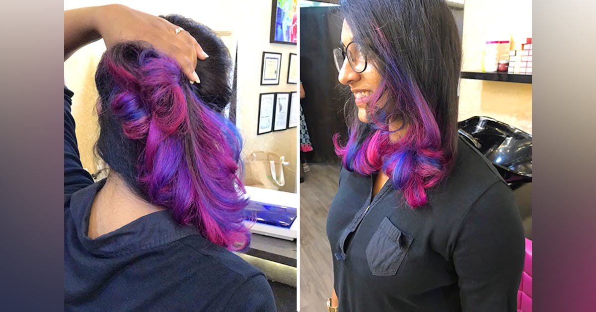 Galaxy Hair By Neelam Kamall Lbb