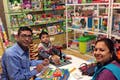 Supermarket,Convenience store,Retail,Customer,Fun,Toy,Shopkeeper,Selling,Building,Grocery store
