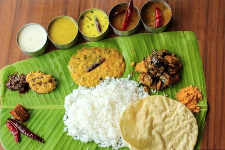 Dish,Food,Cuisine,Sadya,Meal,Ingredient,Steamed rice,Andhra food,Tamil food,Vegetarian food