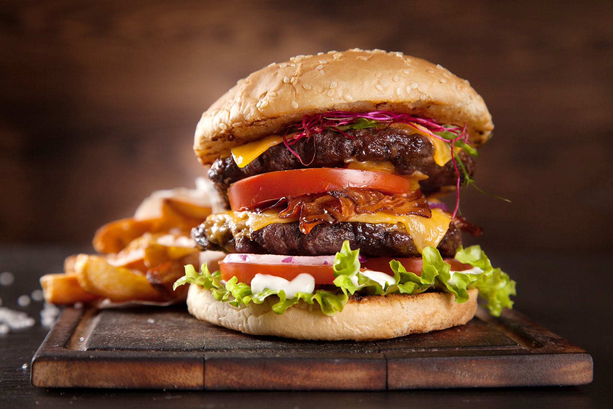 Hamburger,Food,Buffalo burger,Dish,Junk food,Veggie burger,Fast food,Cuisine,Burger king premium burgers,Cheeseburger