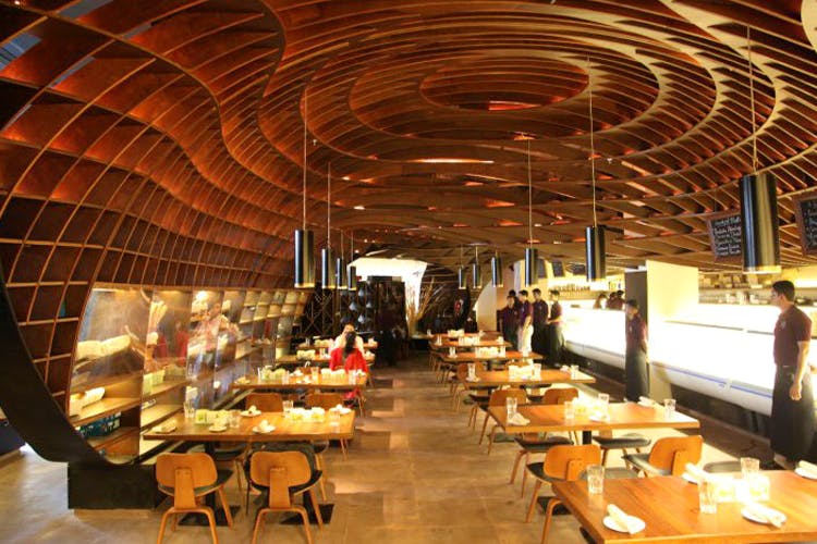 Restaurant,Building,Interior design