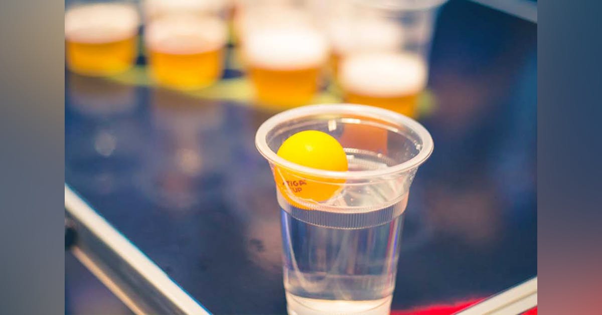Chug, Chug, Chug Participate In The Sixth Edition Of The Beer Pong